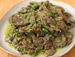 Resep Daging Cabai Hijau