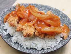 Resep Tempe Katsu Saus Asam Pedas