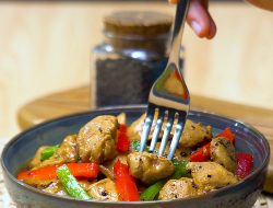 Resep Ayam Lada Hitam Pedas
